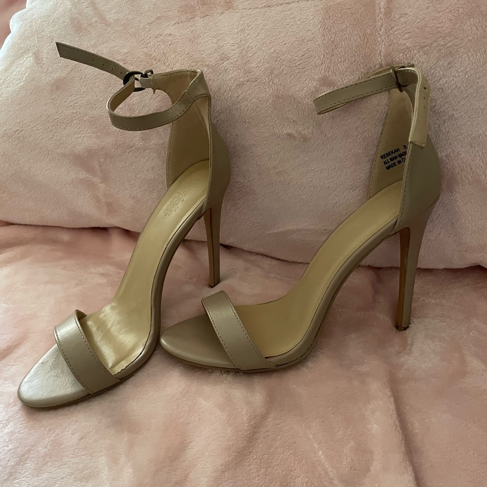 Charlotte Russe tan heels